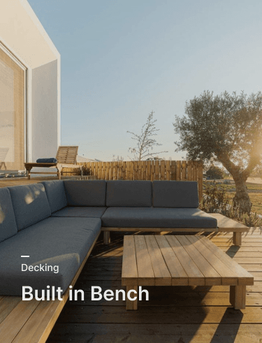 Built in bench project